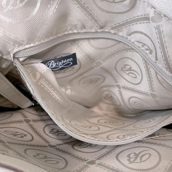 BRIGHTON Gabriella Medallion Tote minimilst LOGO quiet luxury office - Picture 9 of 16